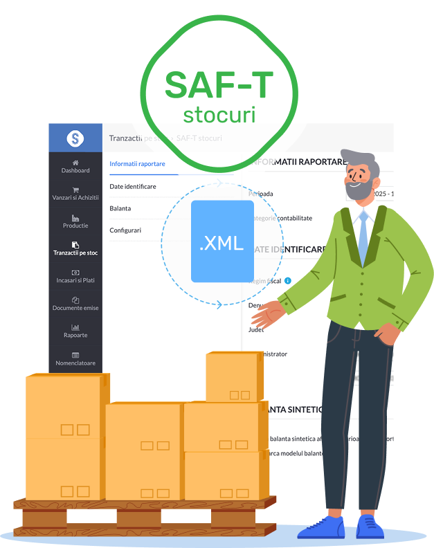 saf-t stocuri in SmartBill Gestiune mobile
